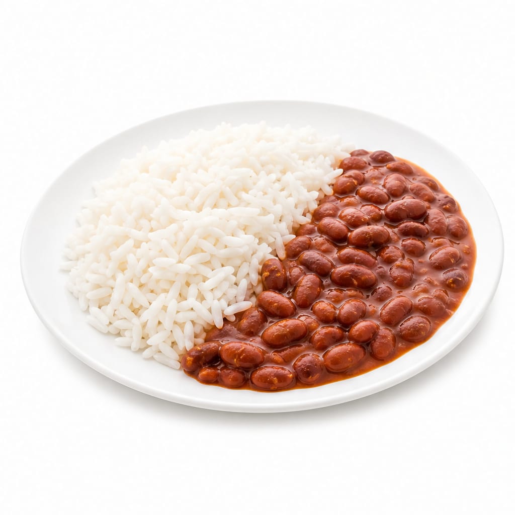 White Rice and Beans